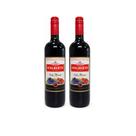 Kit Vinho Tinto Suave Cooler Morango Halberth 750 ml