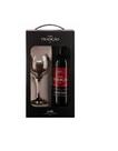 Kit Vinho Tradição Bordô Tinto Suave com 1 Taça - 750ml