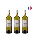 Kit Vinhos Franceses Tarani Reserve Chardonnay - 3 garrafas