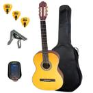 Kit Violão Acústico Mxt 38C NT Nylon Cutwayy C/Capa + Afinador Capotraste e Palheta Cor:Natural Kit Violão Acústico Mxt 38C NT Nylon Cutwayy C/Capa + Afinador Capotraste e Palheta Cor:Natural