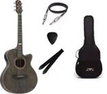 Kit Violão Strinberg Sa200 Elétrico Afinador Acessórios Kit Violão Strinberg Sa200 Elétrico Afinador Acessórios