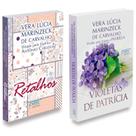 Kit Violetas de Patrícia + Retalhos - Vera Lúcia Marinzeck - PETIT