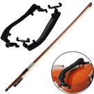 Kit Violino 4/4 Marinos Arco Crina Natural Espaleira ABS Regulável 3/4 4/4 Conforto Estabilidade