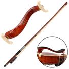 Kit Violino 4/4 Marinos Arco Crina Natural Espaleira Madeira Regulável 3/4 4/4 Conforto Profissional