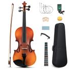 Kit Violino Acústico Ktaxon Tamanho 1/4 com Acabamento Fosco
