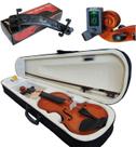 Kit Violino Barth Nt 4/4 c/Estojo CR, Arco,Breu + Espaleira Shoulder Rest + Afinador Joyo