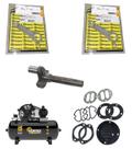 Kit virabrequim biela juntas compressor pressure vortex 300