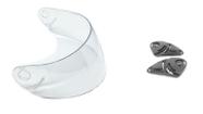 Kit Viseira Cristal + Reparo Capacete Vaz V10/v100 Antigo 2.2mm Kit Viseira Cristal + Reparo Capacete Vaz V10/v100 Antigo 2.2mm