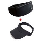 kit Viseira Pochete feminina esportiva corrida porta celular