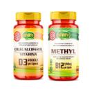 Kit Vit B12 Metilcobalamina 350mg + D3 Colecalciferol 470mg