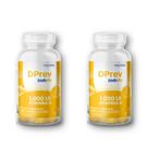Kit Vitamina D Colecalciferol DPrev Todo Dia 1000UI Abacaxi C/ 30 Gomas C/2 un.