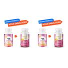 Kit Vitamina D Colecalciferol DPrev Todo Dia 600UI Sabor Framboesa com 30 Gomas 2 Unidades