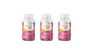 Kit Vitamina D Colecalciferol DPrev Todo Dia 600UI Sabor Framboesa com 30 Gomas 3 Unidades