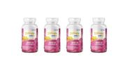 Kit Vitamina D Colecalciferol DPrev Todo Dia 600UI Sabor Framboesa com 30 Gomas 4 Unidades