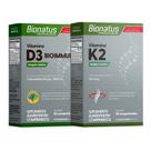 KIT Vitamina K2 + Vitamina D3 Bionatus 30 Comprimidos