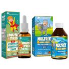 Kit Vitamínico Imunitrix + Multrix Reforço Diário KIT:Imunitrix + MultrixSabor:Morango + Laranja