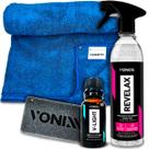 Kit Vitrificação Farol Vidro V-Light 20ml + Revelador Hologramas Revelax 500ml Vonixx Kit Vitrificação Farol Vidro V-Light 20ml + Revelador Hologramas Revelax 500ml Vonixx