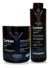 Kit Vloss Carbon Power Shampoo+Máscara 2x1L