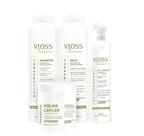 Kit Vloss Therapy Sh + Balm + Peeling 3x500ml + Pré Sh 300ml