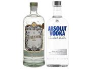 Kit Vodka Absolut 750ml + Gin Amázzoni Tradicional