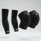 Kit Vôlei Joelheira + Manguito Longo TM7 Proteção e Performance -