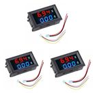Kit Voltímetro Amperímetro 0-100V 0-10A (3x)