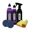 Kit Vonixx: Cera, Lava Autos, Flanela e Aplicador Kit Vonixx: Cera, Lava Autos, Flanela e Aplicador