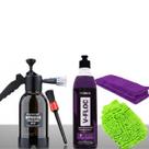 Kit Vonixx Shampoo V-floc Snown Foam3 Em 1 Luva Pano