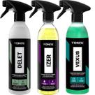 Kit Vonixx Vexus Limpador Rodas E Pneus + Delet E Izer 500ml