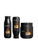Kit Vult Cachos 3A a 3C: Shampoo 350ml + Condicionador 325ml+Mascara 500g Kit Vult Cachos 3A a 3C: Shampoo 350ml + Condicionador 325ml+Mascara 500g