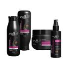 Kit Vult Choque de Recontrução Sh 350ml +Cond 325ml+Mascara 250ml+ Leave 100ml