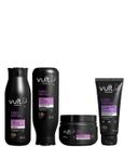 Kit Vult Liso Profundo Shampoo 350ml + Condicionador 325ml+Mascara 250g+Creme Defrizante 100ml Kit Vult Liso Profundo Shampoo 350ml + Condicionador 325ml+Mascara 250g+Creme Defrizante 100ml