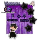 Kit: WANDINHA 2 Cortinas Metalizada + 4 Balões Estrelas, Decoração, Festa, Aniversário, Adereços, Festival, Comemorção Kit: WANDINHA 2 Cortinas Metalizada + 4 Balões Estrelas, Decoração, Festa, Aniversário, Adereços, Festival, Comemorção