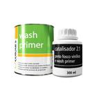 Kit wash primer maxi rubber 600ml + catalisador 300ml