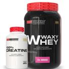 Kit Waxy Whey 2kg + Creatine 100% 300g - Bodybuilders
