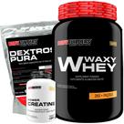 Kit Waxy Whey Protein 2kg + Creatina 100g + Dextrose 900g - Bodybuilders Kit Waxy Whey Protein 2kg + Creatina 100g + Dextrose 900g - Bodybuilders