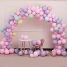 Kit Wedding Balloon Arch Garland, 100 unidades de bola de látex vermelha