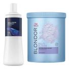 Kit Wella Blondor Pó Descolorante 800g+oxigenada 30v 1000ml