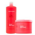 Kit Wella Condicionador 1L + Máscara 500ml Invigo Color Brilliance