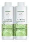 Kit Wella Elements Shampoo 1l + Condicionador 1l