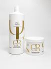 kit wella oil reflections shampoo máscara 500ml hidratação e brilho