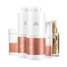 Kit Wella Pro Fusion Sh1l+Cd1l+Masc500+Oil100+Tt Rf70