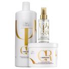 Kit Wella Profesisonals Oil Reflections Sh 1L + Masq 500G + Oil Reflections Light 100ml