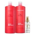 Kit Wella Professionals Color Brilliance Sh 1L + Cond 1L + Oil Reflections Light 100ml