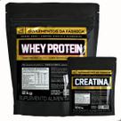 Kit Whey ISO Blend 2Kg + Creatina 300g Suplemento da Fabrica Kit Whey ISO Blend 2Kg + Creatina 300g Suplemento da Fabrica