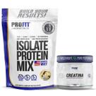 Kit Whey Isolate Protein 1,8Kg Baunilha + Creatina 500g Pure Athletic