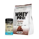 Kit Whey Protein 900g Creatina Pura 120 Cápsulas Alta Concentração Proteína Soro do Leite Kit Whey Protein 900g Creatina Pura 120 Cápsulas Alta Concentração Proteína Soro do Leite