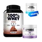 Kit Whey Protein 900g Pré Treino Sem Cafeína 300g Brinde Suplemento em Pó 300g Alta Proteína