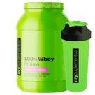 Kit Whey Protein Concentrado 900g e Coqueteleira My Suplementos