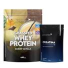 kit Whey Protein Grassfed Concentrado Vanilla Puravida 450g + Creatina Puravida 90g kit Whey Protein Grassfed Concentrado Vanilla Puravida 450g + Creatina Puravida 90g